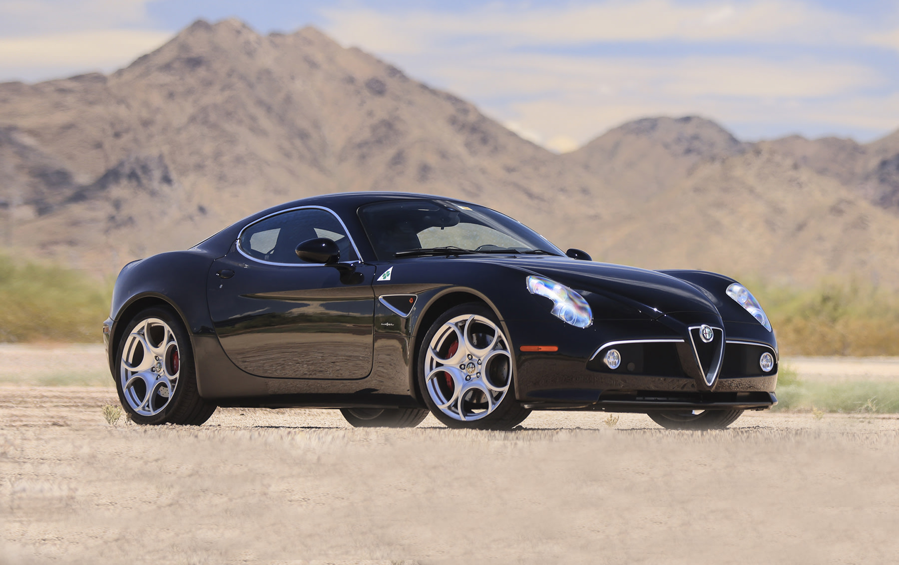 アルファロメオ８C ブラック 1/24 アルファロメオ コンペティツィオーネ Alfa Romeo 8C